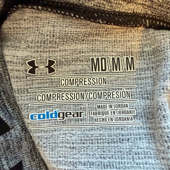 Under Armour Men's Coldgear Compression Mockneck - Picture 4 of 4